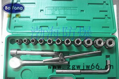 防磁防腐盒装套筒、304不锈钢1/2"套筒组合工具、抗酸碱工具图3