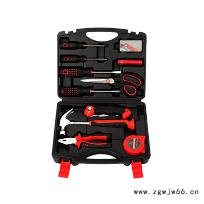 LC8612厂家批发**款家用组合工具套装 礼品积分兑换组套工具箱 一件代发 可定制LOGO工具盒
