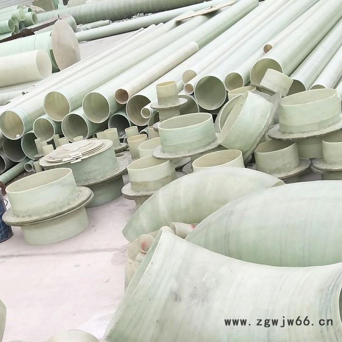 华强 现货供应玻璃钢法兰 玻璃钢管件 三通 四通 弯头 压力管件图4