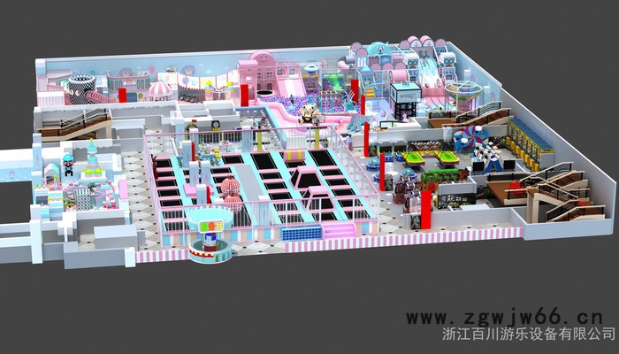 淘气堡管件 淘气堡厂家 百川游乐 上海 地区可定制安装图2