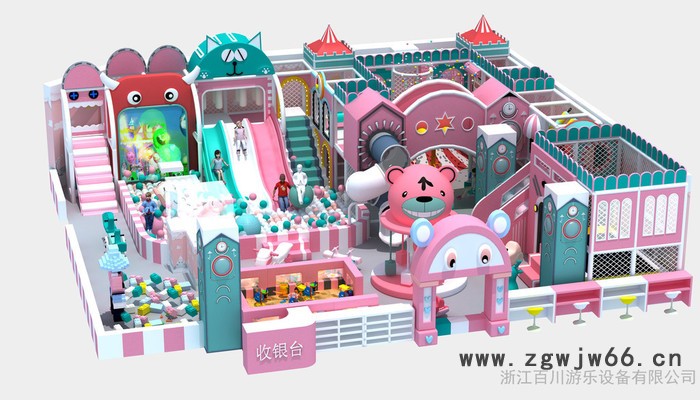 淘气堡管件 淘气堡厂家 百川游乐 上海 地区可定制安装图3