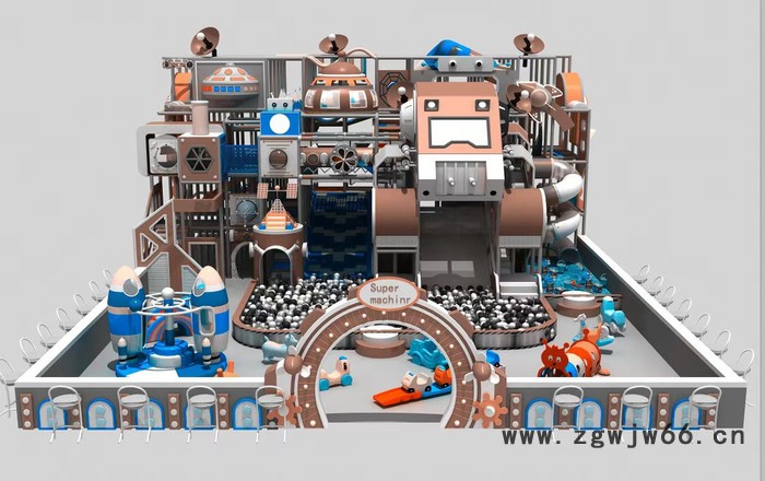 淘气堡管件 淘气堡厂家 百川游乐 上海 地区可定制安装图6