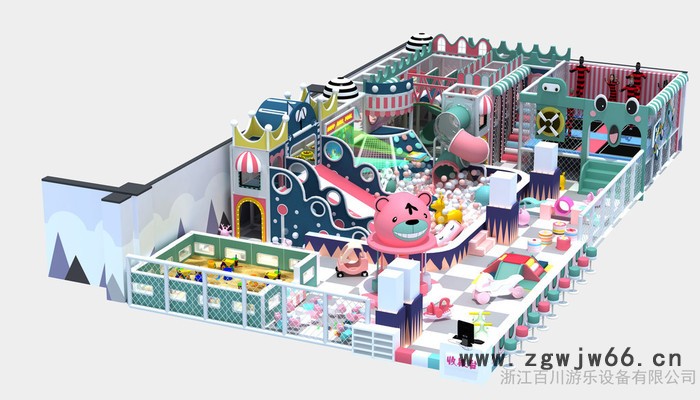 淘气堡管件 淘气堡厂家 百川游乐 上海 地区可定制安装图8