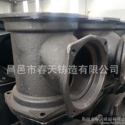 春天批发铸铁管件 铸铁三通 弯头 双承