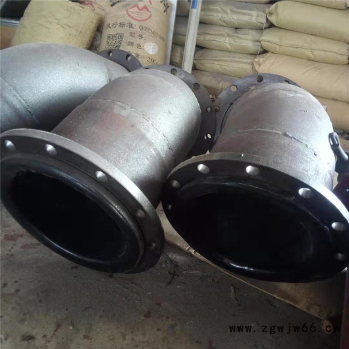 河北沧浩厂家供应补胶弯头  衬胶三通 补胶管件 现货欢迎咨询图4