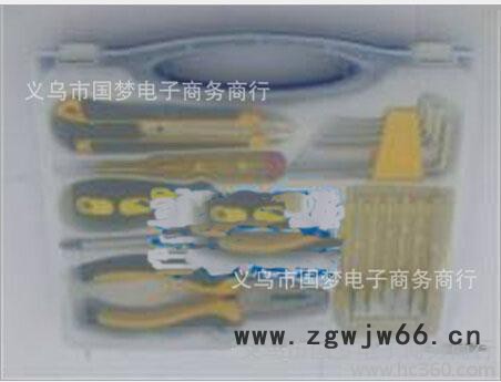 供应五金家用组合 18件套工具 螺丝刀 美工刀 电笔 套装批发 2069图2