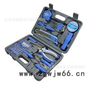 供应22件套组套工具箱 组合工具实用礼品 五金工具套装批发 AK-YH992图2