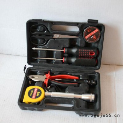供应14PCS吹塑盒家用礼品组合工具**