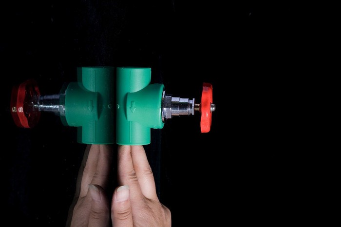 **雨禾管业ppr截止阀   PPR 管材管件  各个规格 白色 绿色 灰色图3