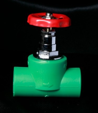 **雨禾管业ppr截止阀   PPR 管材管件  各个规格 白色 绿色 灰色图2