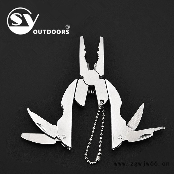 不锈钢多功能刀钳户外组合五金工具便携折叠迷你钳圣甲虫**钳