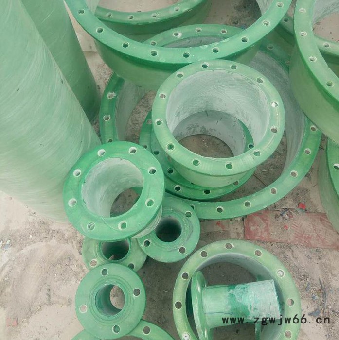 昆明 玻璃钢脱硫塔管件 鸿硕 玻璃钢法兰片 玻璃钢树脂管件图5