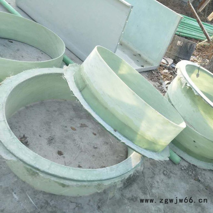 昆明 玻璃钢脱硫塔管件 鸿硕 玻璃钢法兰片 玻璃钢树脂管件图4