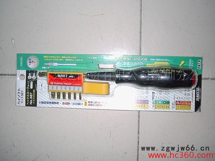 供应新龟Sunflag887五金，工具，多用途，组合，螺丝刀