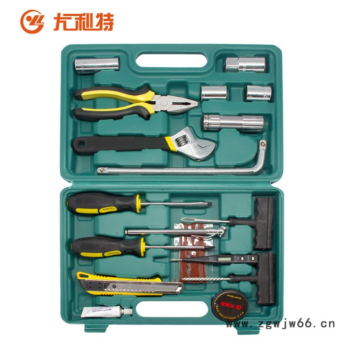 厂家直供汽车维修工具箱车载应急工具19件套装工具组合图4