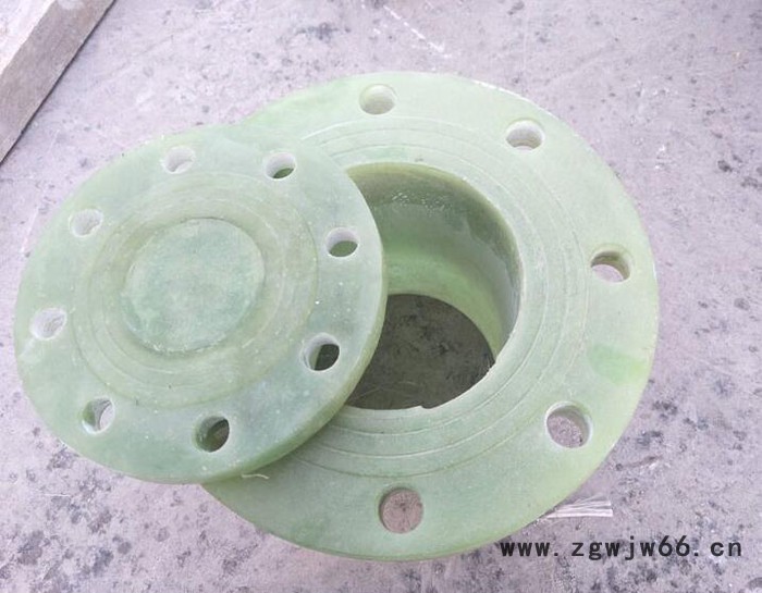 沃瀚牌玻璃钢法兰管件弯头图2