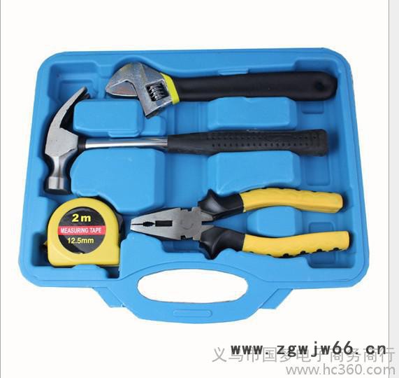 供应亮牌五金工具套装18PC家用多功能工具箱 五金组合工具 礼品套装 **批图3