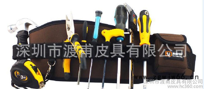 深圳龙岗加工定做防水尼龙牛津布电工钳工修理组合工具腰带包图2