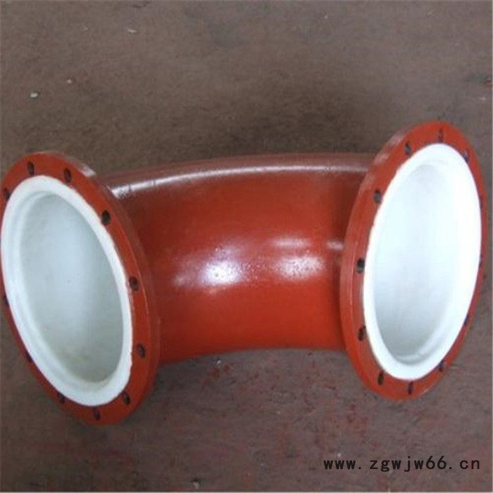 鑫业管道生产加工衬塑管件 衬塑弯头图3