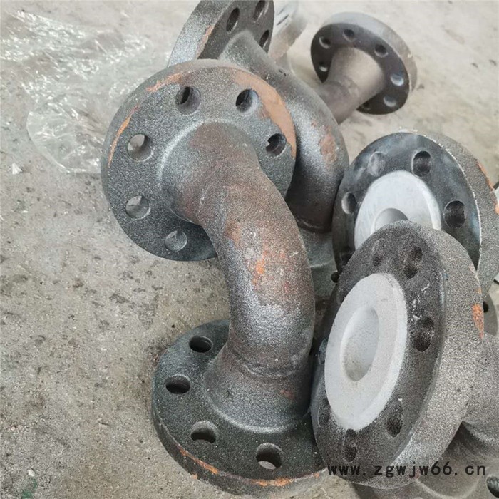 鑫业管道生产加工衬塑管件 衬塑弯头图5