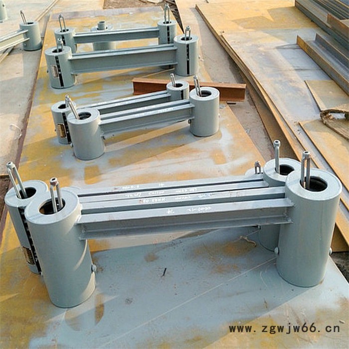 奥鲲电仪 管夹 U型管件 弹簧支吊架 管夹固定支座图4