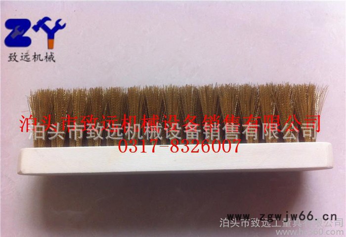 防爆无火花工具 防爆工具 防爆铜丝刷 木柄黄铜板刷 防爆板刷图2