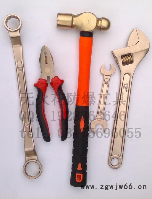 中泊桥防 防爆9件套无火花工具 铝铜防爆工具套装图2