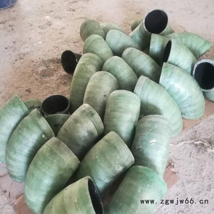 大理 玻璃钢喷淋管弯头 万诚 玻璃钢夹砂弯头 承插口弯头图3