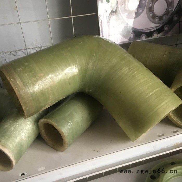 大理 玻璃钢喷淋管弯头 万诚 玻璃钢夹砂弯头 承插口弯头图4