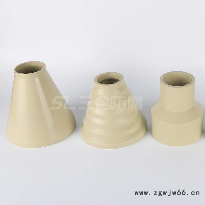 厂家供应 塑料管件 PPH大小头异径管 PPH管材厂家 阀门生产厂家图4