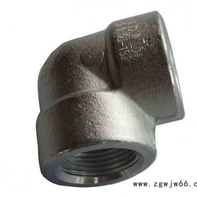 广实 厂家供应 碳钢承插焊三通TEE 高压焊接管件 锻制承插管件 承插螺纹管件 支管台 高压承插弯头