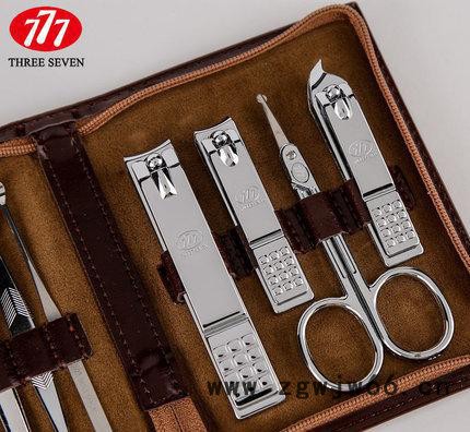 韩国777 原装进口 指甲刀10件套装 工具组合 NTS图2