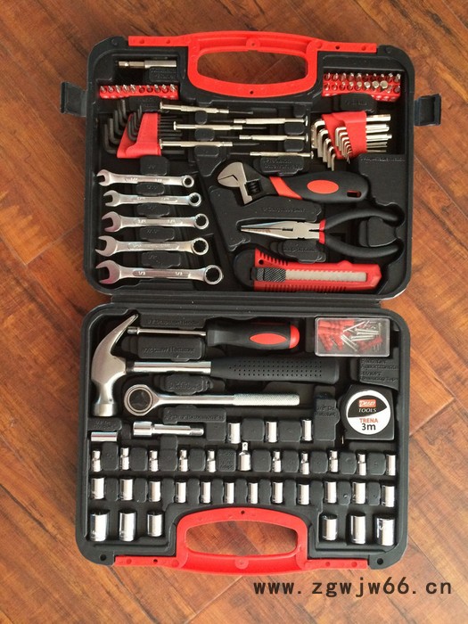 江苏厂家供应随车组合工具 车载便携式组合工具 127件组合工具图2