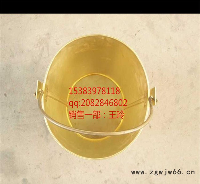 【特价】防爆桶 全铜消防桶 10L 20L 泊头防爆工具 铜图2
