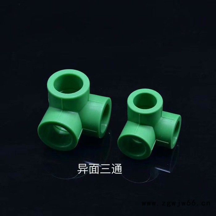 ppr管件顺水S弯四通南方金美大流量六通20 25 32PPR水管配件 厂家供应图4