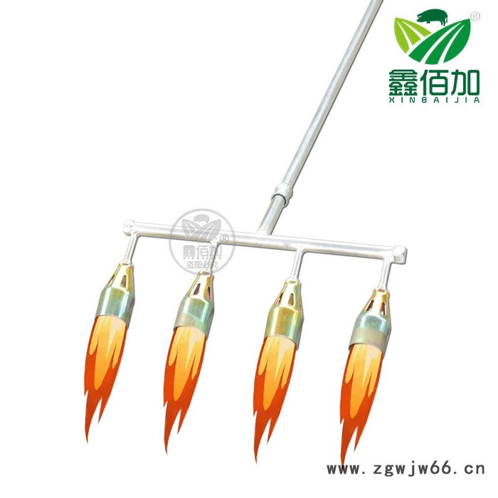 养殖场用消毒枪 猪场消毒枪消毒火焰枪 4孔6孔8孔10孔火焰消毒枪 液化气消毒喷枪图3