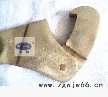 渤海防爆专业生产铜可调勾扳手、铜勾扳子、防爆工具勾形扳手图2