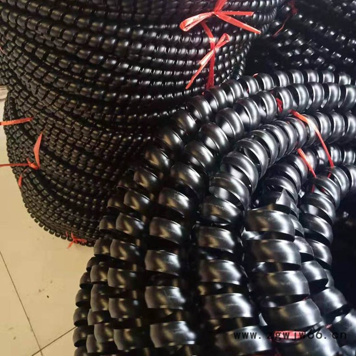 液压管件 绝缘耐磨螺旋 抗老化电线胶管油管PP塑料保护套缠绕管图4