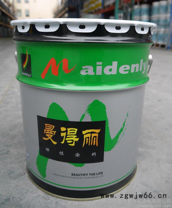 供应曼得丽漆，弹性涂料，质感涂料，弹性中层（MDL-2000），搭配喷枪或特殊滚筒做出特殊造型图2