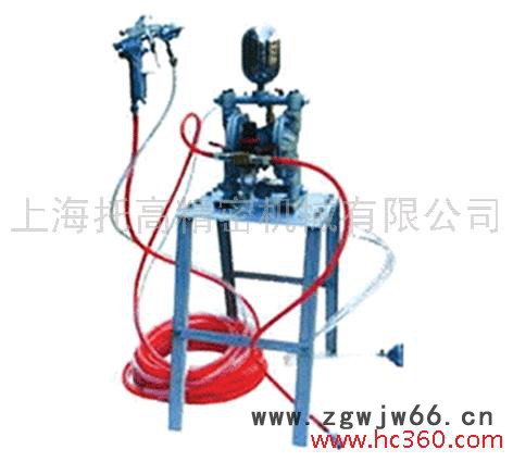 供应GASTON加斯顿防爆气动隔膜泵配固定架附喷枪图8