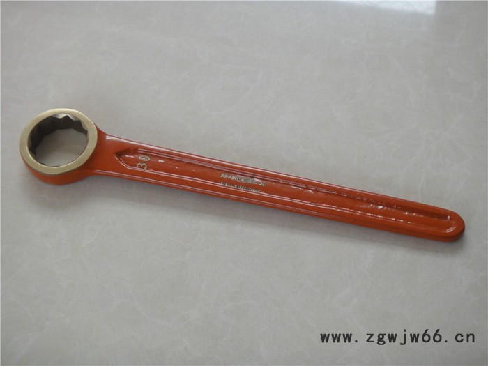 河北四凯防爆工具防爆直柄单头梅花扳手图2