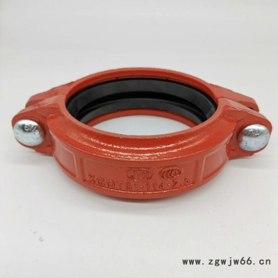 山东潍坊中和管业 DN114消防卡古管件 胶圈价格直销