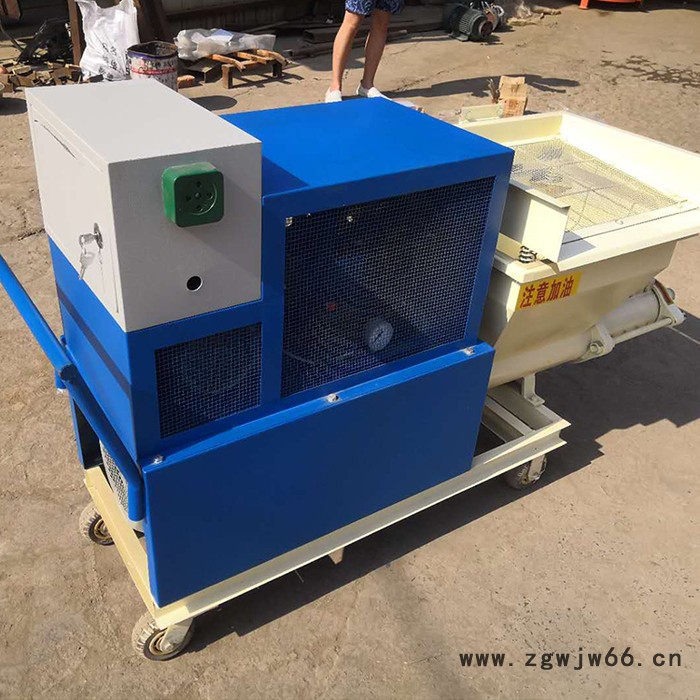 悍博WD-300螺杆墙面喷涂机 腻子喷涂机 砂浆喷涂机送喷枪图5