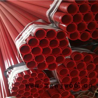 江鸿管道河北 涂塑管件 涂塑弯头 电缆涂塑管 生产与加工的厂家图4