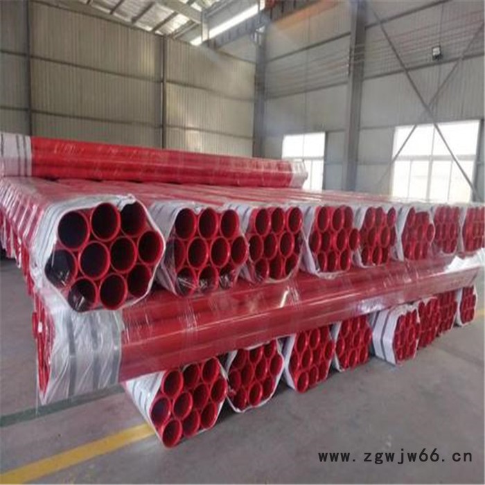 重庆 内外涂塑钢管管件 消防给水用涂塑钢管 浩迪厂家图5