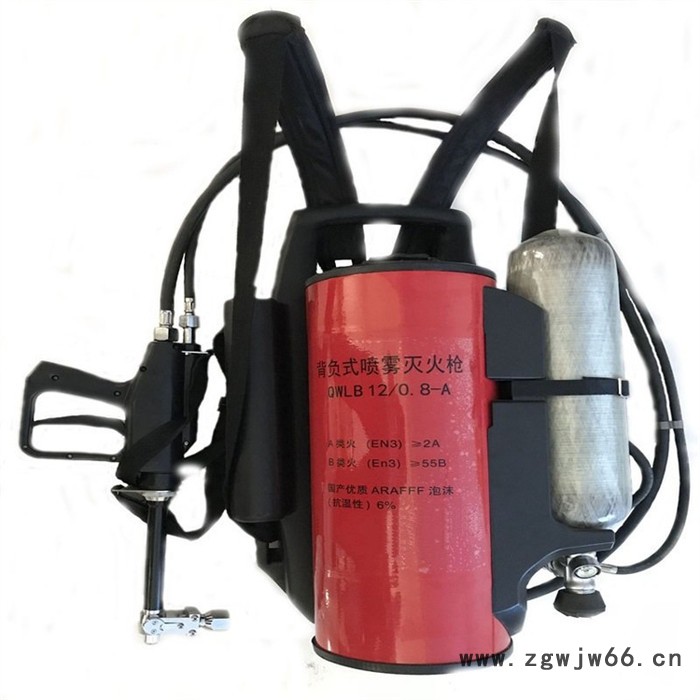 高压喷枪六孔水枪 背负式细水雾灭火水枪 细水雾灭火装置图4
