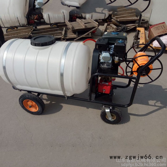 普航高压远射程打药机 汽油高压喷枪洗车机图片 四冲程喷雾器厂家图7