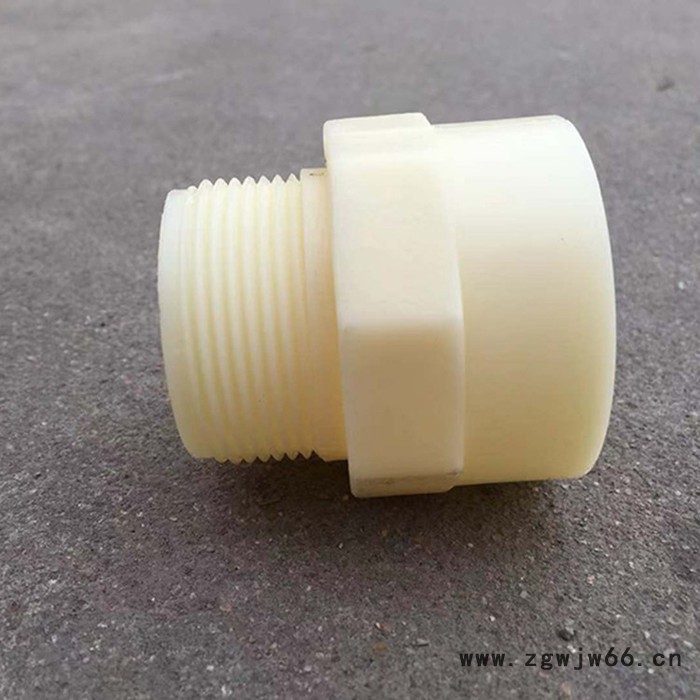 厂家批发耐腐蚀管件ABS外丝直接 abs外丝直通 ABS单头带丝直通图4
