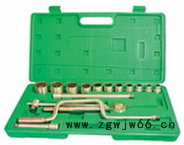 防爆工具生产厂家 防爆套筒扳手10件套  无火花工具套装图5