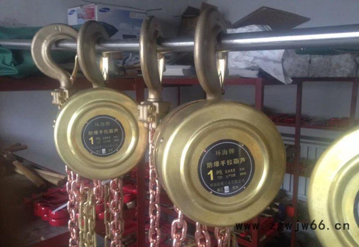 【环海牌】防爆手拉葫芦I级 II级 **防爆工具 铜倒链图2